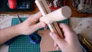 Видеоурок Основы резьбы по коже для начинающих www.muzylevstyle.ru