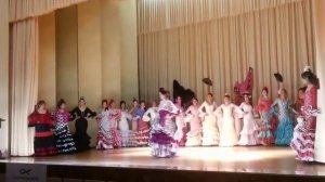 Desfile de trajes de flamenca Romy. Salamanca