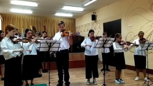 Отчетный концерт ДШИ имени С.В. Рахманинова г. Туапсе  Р. Телепнев "Вояж в стиле ретро"