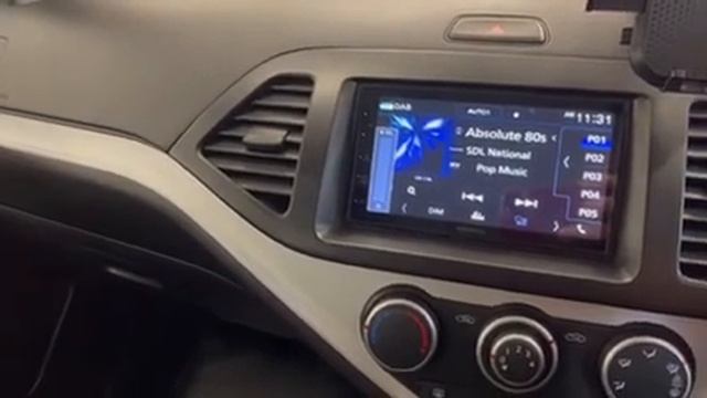 Goes Wireless or Wired CarPlay in KIA Picanto with DMX8020DABS Car Audio смотреть онлайн