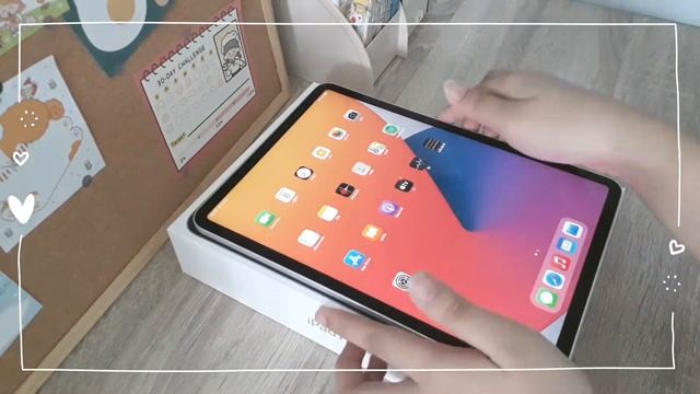 iPad Pro 11 2021 M1 Unboxing  Apple Pencil  Air Port