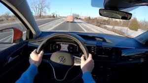 2022 Volkswagen Taos SEL AWD - POV Test Drive (Binaural Audio)