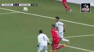 Palestina 7-0 Timor Oriental, Doblete de Jonathan Cantillana (P)