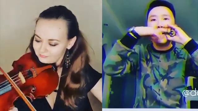 Невероятное сочетание хомуса и скрипки смотреть онлайн