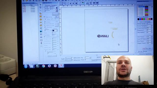 Чёрная гравировка - легко. Несколько примеров чёрной гравировки + параметры EzCad смотреть онлайн