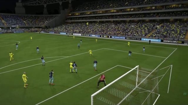 Нант Гавр  Бангура выше ворот