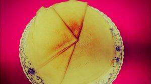 Заварные блинчики на кефире