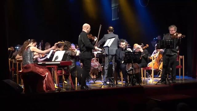 Martin Hybler - FOR DEMOCRACY, op. 44, Dvorak piano quartet, Podkrkonošský symfonický orchestr смотреть онлайн