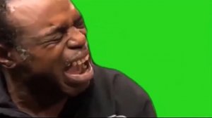 Crying green screen icon for youtube/kenny kendall