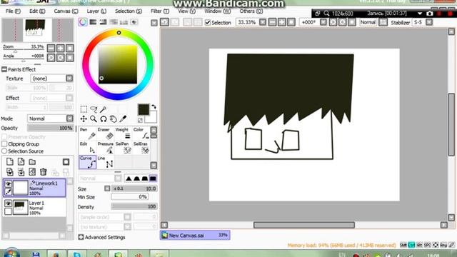 как рисовать c paint tool sai смотреть онлайн