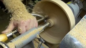 Деревянная посуда. Чаша из остатков торцевых обрезков дуба.