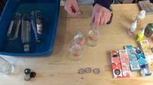 Декор бутылок и банок ч.1. Как удалить этикетки и надписи со стекла