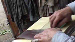 Самодельный нож для рубанка из быстрореза.