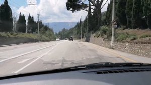 Крым дорога на Ай Петри из Судака...на Lada Vesta Sw Cross