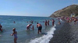 Пляж Золотой Берег в Сукко в 2020