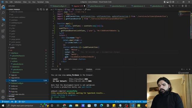 Curso de Firebase com React TS - Aula 8 Introdução a tipagem смотреть онлайн
