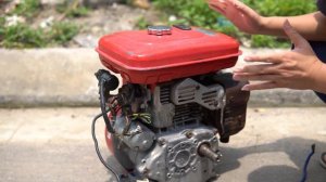 Động Cơ Xăng 8.5HP Có Đề Nhật Bãi Tua Chậm Robin EH25 Quá Đã | GIÁ RẺ