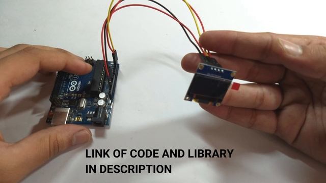 I2C Oled Display With Arduino 128 X 64 | Smallest Oled Display With Arduino  | Oled Display