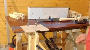 Изготовление стола и табуреток Ч 1. Table and chairs made of wood