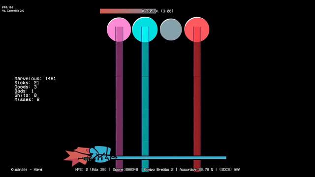 Kisragi - Camellia FNF tictacto Recreation