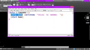 AutoLISP PARA AUTOCAD Tutorial 002 Variables y Pedir Informacion Al Usuario