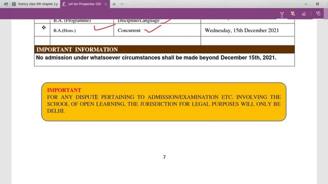 d.u sol admission latest update 2021 subject fill up admission | D.U SOL PROSPECTUS 2021-22 | LEWRY смотреть онлайн