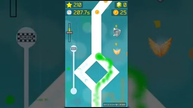 Водим пальцем , попробуй не коснуться до стенки! смотреть онлайн