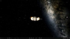 Что будет, если Черная дыра появится вблизи с Юпитером. Universe Sandbox 2
