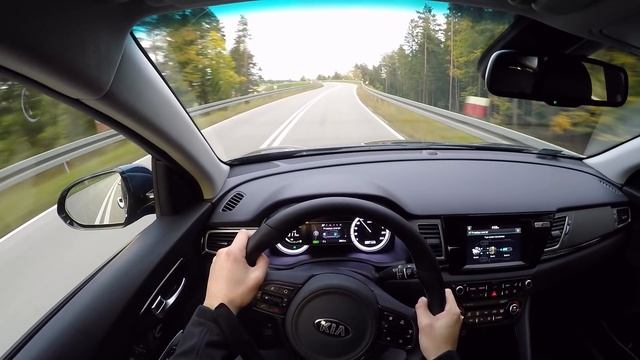 2017 Kia Niro Hybrid 141 HP – POV смотреть онлайн