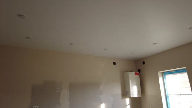 #55 Клеим обои, натянули потолок на кухне. смотреть онлайн