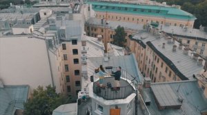 Предложение на крыше с видом на Исаакиевский собор