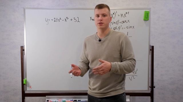 КАК НАЙТИ ПРОИЗВОДНУЮ | 11 НОМЕР ЕГЭ | ТОЧКИ ЭКСТРЕМУМА