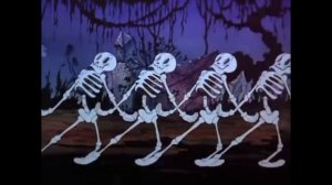 Spooky Scary Skeletons in Color