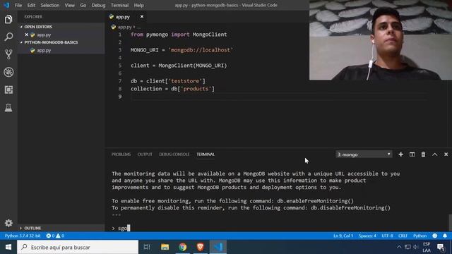 CRUD DE PYTHON CON MONGO DB смотреть онлайн