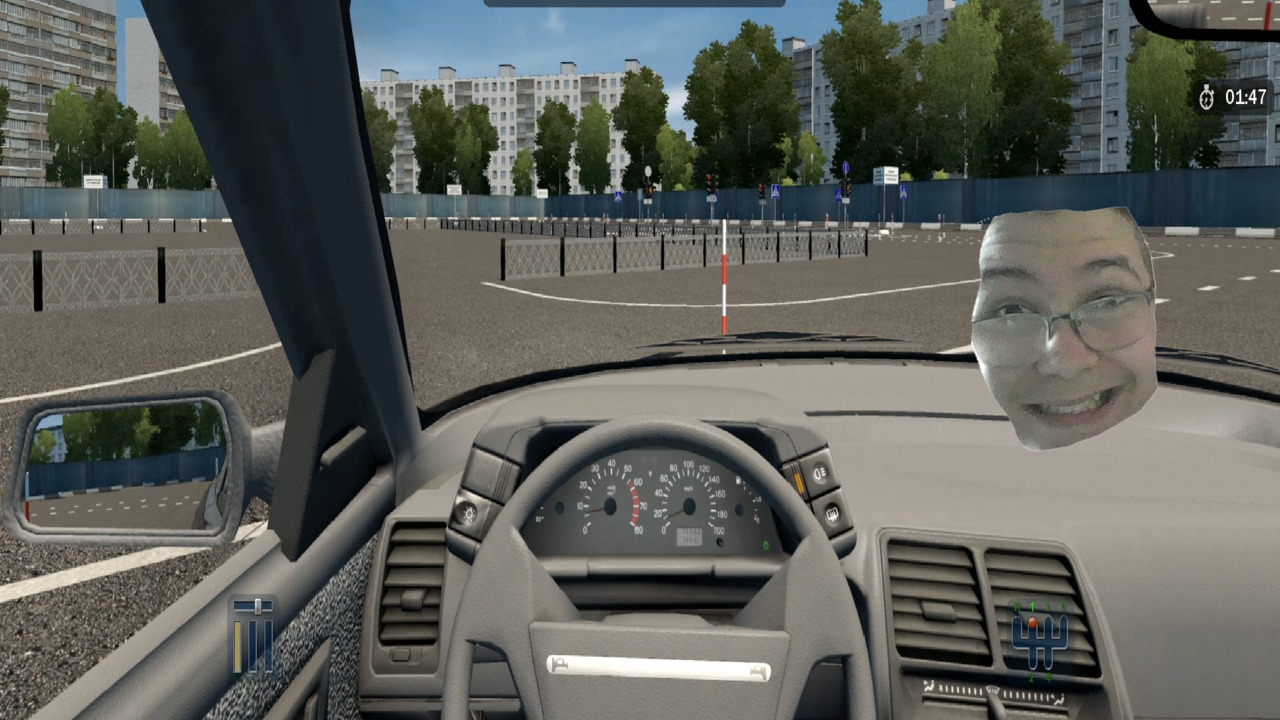 УЧИМСЯ ВОДИТЬ В CITY CAR DRIVING
