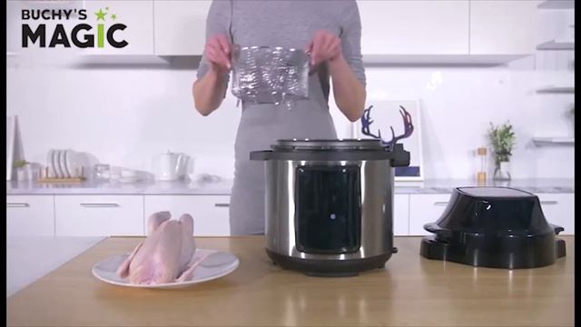 Buchys Magic 2 in 1 air fryer pressure cooker combo #Buchymix смотреть онлайн