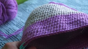 Детская шапка крючком с ушками 1 часть- crochet baby hats (Шапка #32)