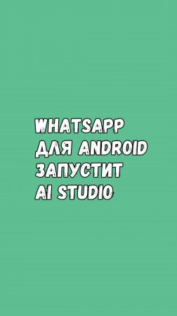 В WhatsApp Появятся Чат-Боты