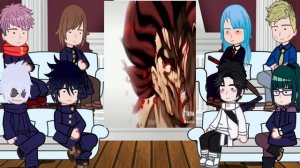 Jujutsu Kaisen react to Baki | - GC