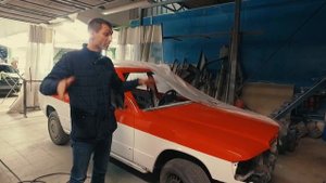 105 000 за серию. Покраска Мерседес 190 w201 готов korch'ok 12