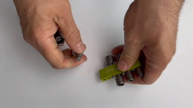 Комплект ключове глухи с шестостенна опашка за винтоверт 5 13mm, 8бр, 10213, EXTOL CRAFT