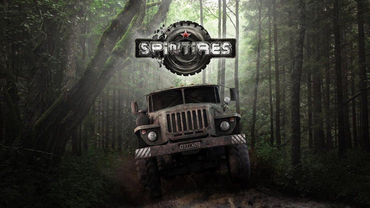 Перевернул УАЗик, Spintires, тайга, грязь, большие тачки!  симулятором езды по бездорожью!