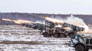 Боевая работа расчетов РСЗО «Ураган»-