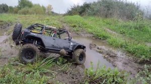 Сравнительный тест-драйв Axial SCX10 Rubicon и G-made Komodo
