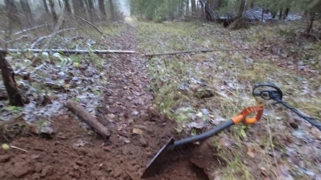 Поиск старой заброшенной дороги и коп