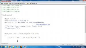 Reverse Entire String and Word By Word Reverse of String in C++ Programming