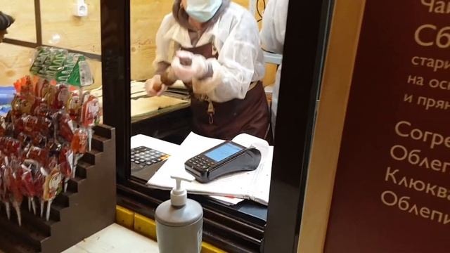 чешский Трдельник мороз -30С czech trdelnik