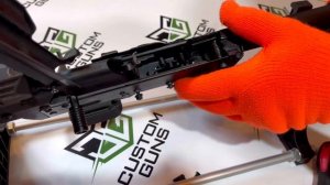 Установка на карабин Сайга-9/TR9 механизма быстрого сброса магазина от Custom Guns