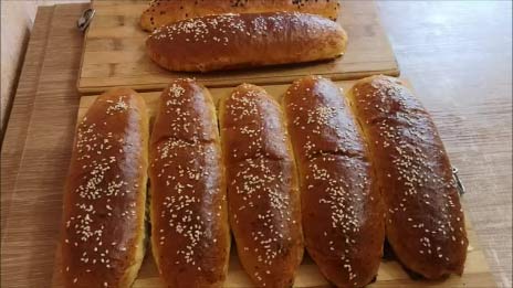 Булочки с капусту и курицей Дрожжевое тесто на кефире