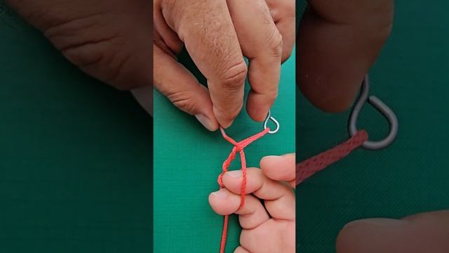 Improved Clinch fishing knot - the easiest way how to tie hook to fishing line - video tutorial